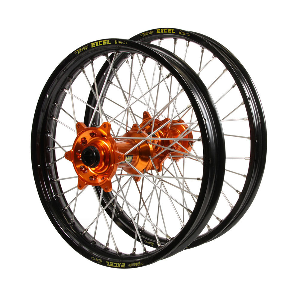 Haan Hubs / Excel Rims Wheelset (21*1.6 / 19*2.15 OE) - Black