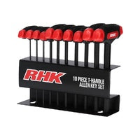 RHK 10 Piece T-Handle Hex Key - Allen Head