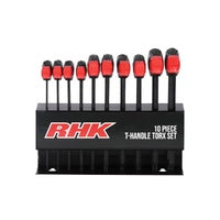 RHK 10 Piece T-Handle Hex Key - Torx Head
