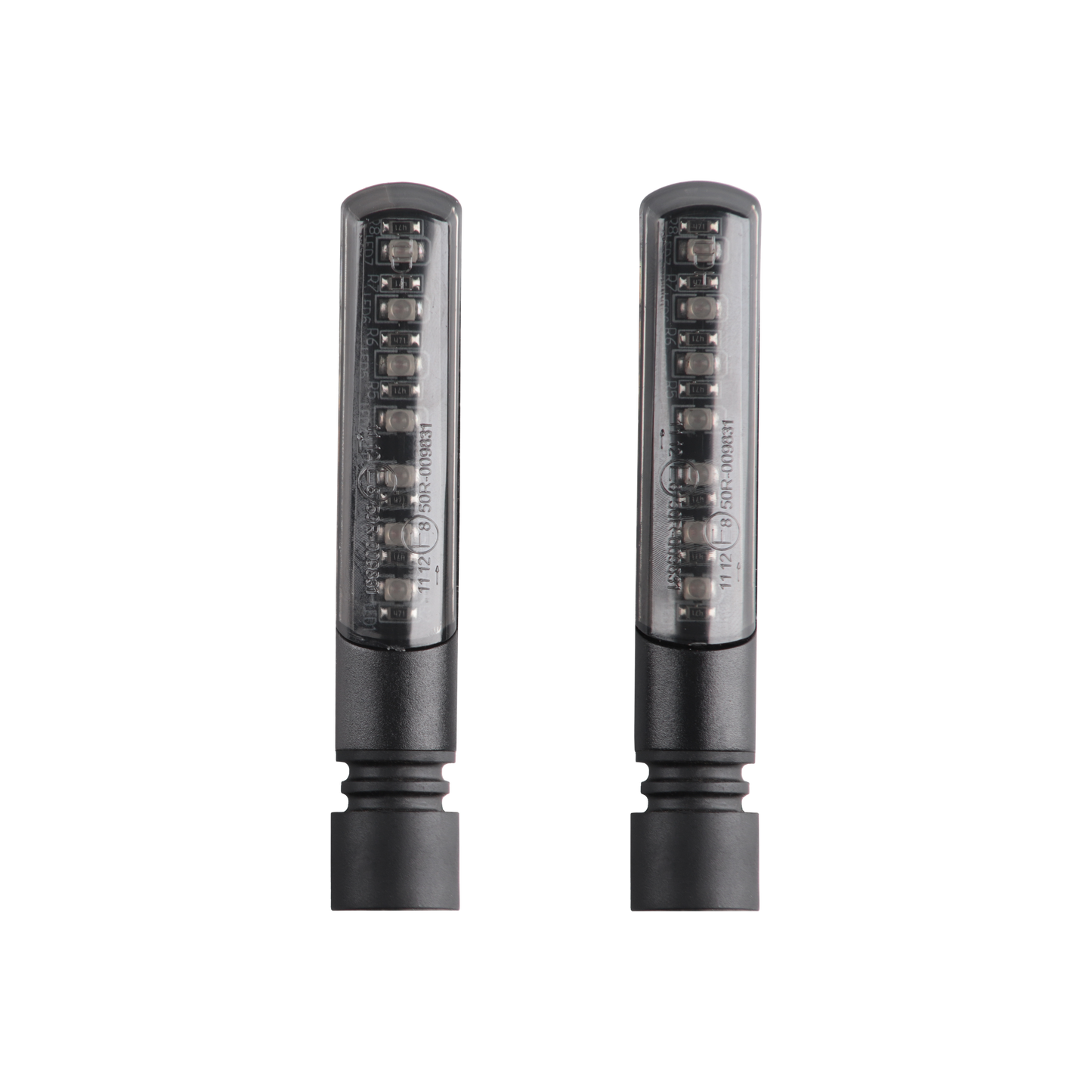 Revolution Front Indicator Sequential Bullet - 7 Amber SMD LED / Smoke Lens