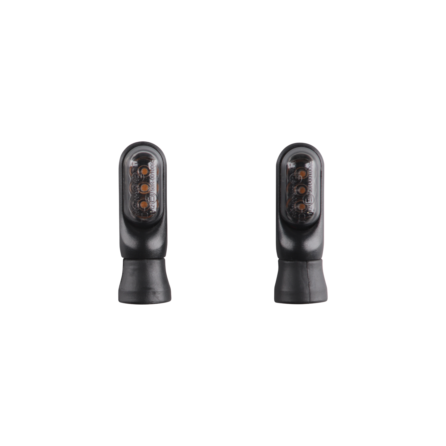 Revolution Universal Mini Indicator Stubby - 3 Amber SMD LED / Smoke Lens