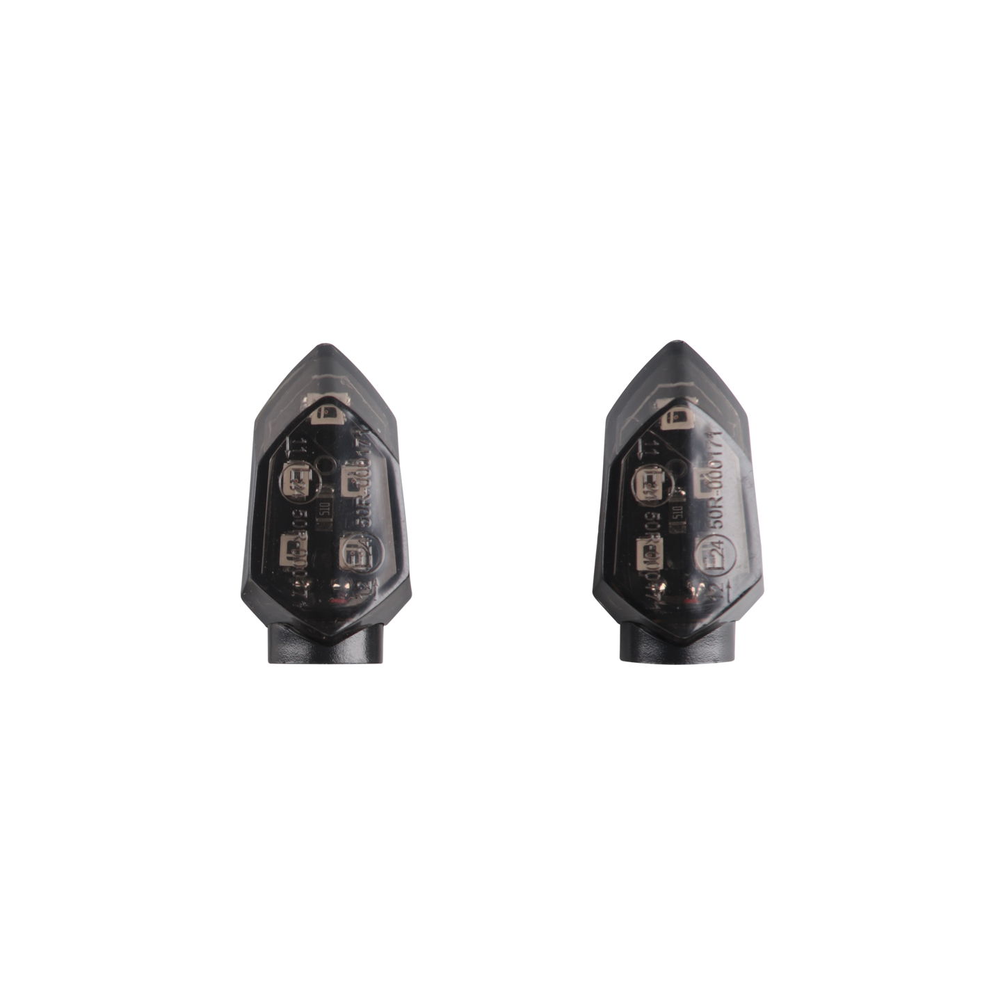Revolution Universal Mini Indicator  Outlaw - 5 Amber SMD LED / Smoke Lens