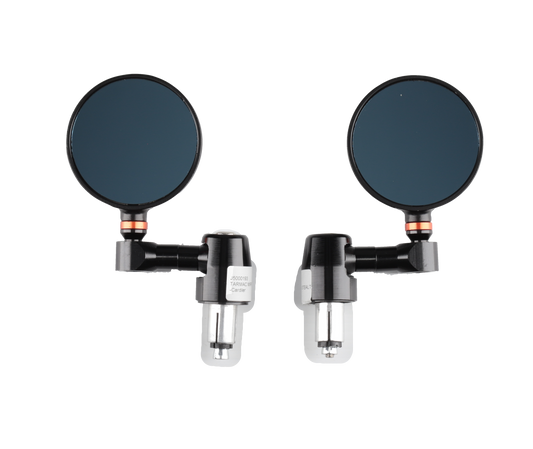 Revolution Bar End Mirrors Tarmac - Pair