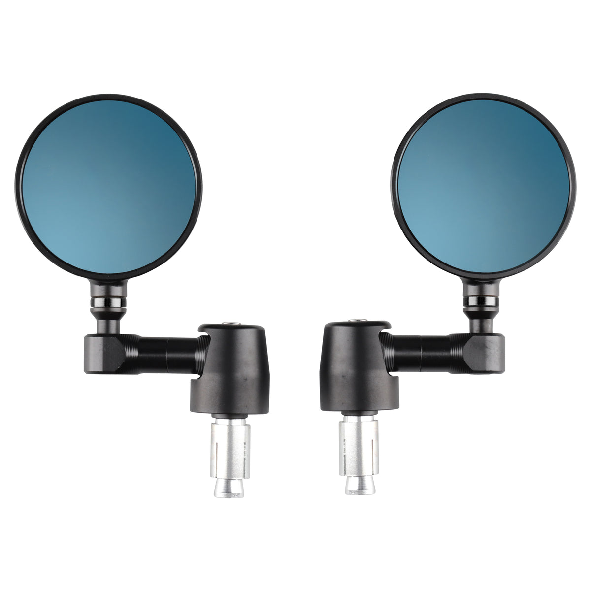 Revolution Bar End Mirrors Tarmac - CNC Pair