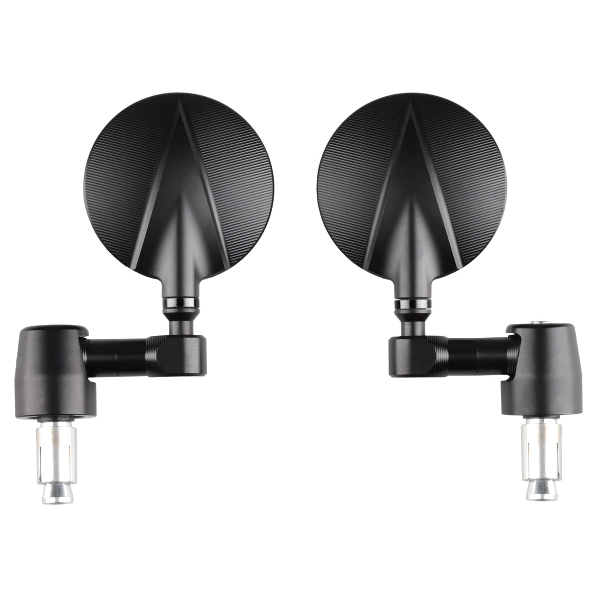 Revolution Bar End Mirrors Tarmac - CNC Pair