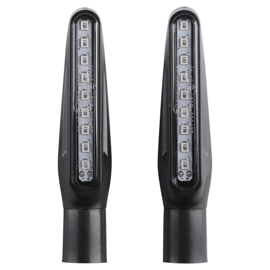 Revolution Universal Indicator Stealth - 9 Amber LED / Clear Lens
