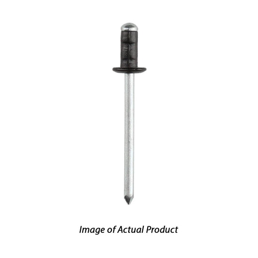 HGS Rivet Carbon End Cap - Black
