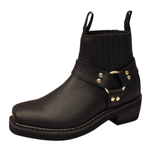 Johnny Reb Boots - Short Black