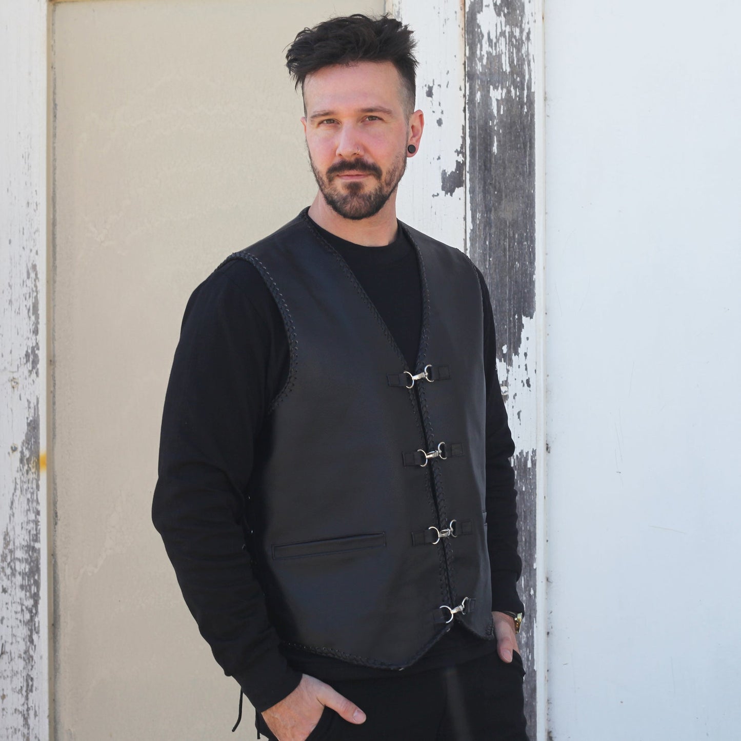 Johnny Reb Hume Protective Long Sleeve Tee - Black