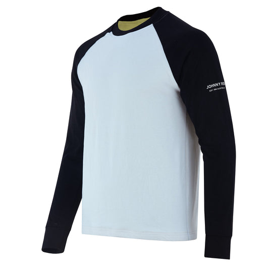 Johnny Reb Hume Protective Long Sleeve Tee - Black / White
