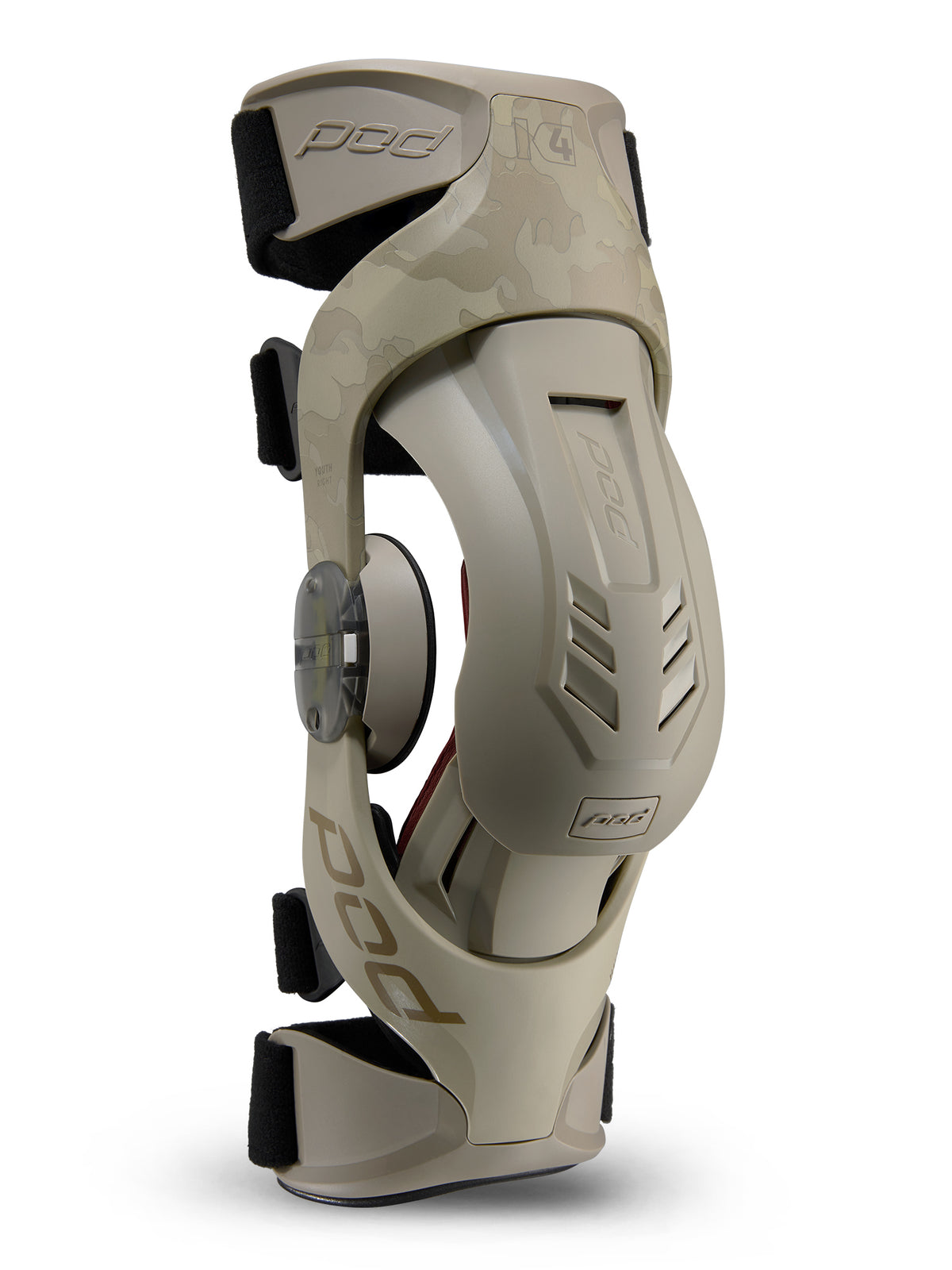 POD K4 3.0 Youth Right Knee Brace - Camo