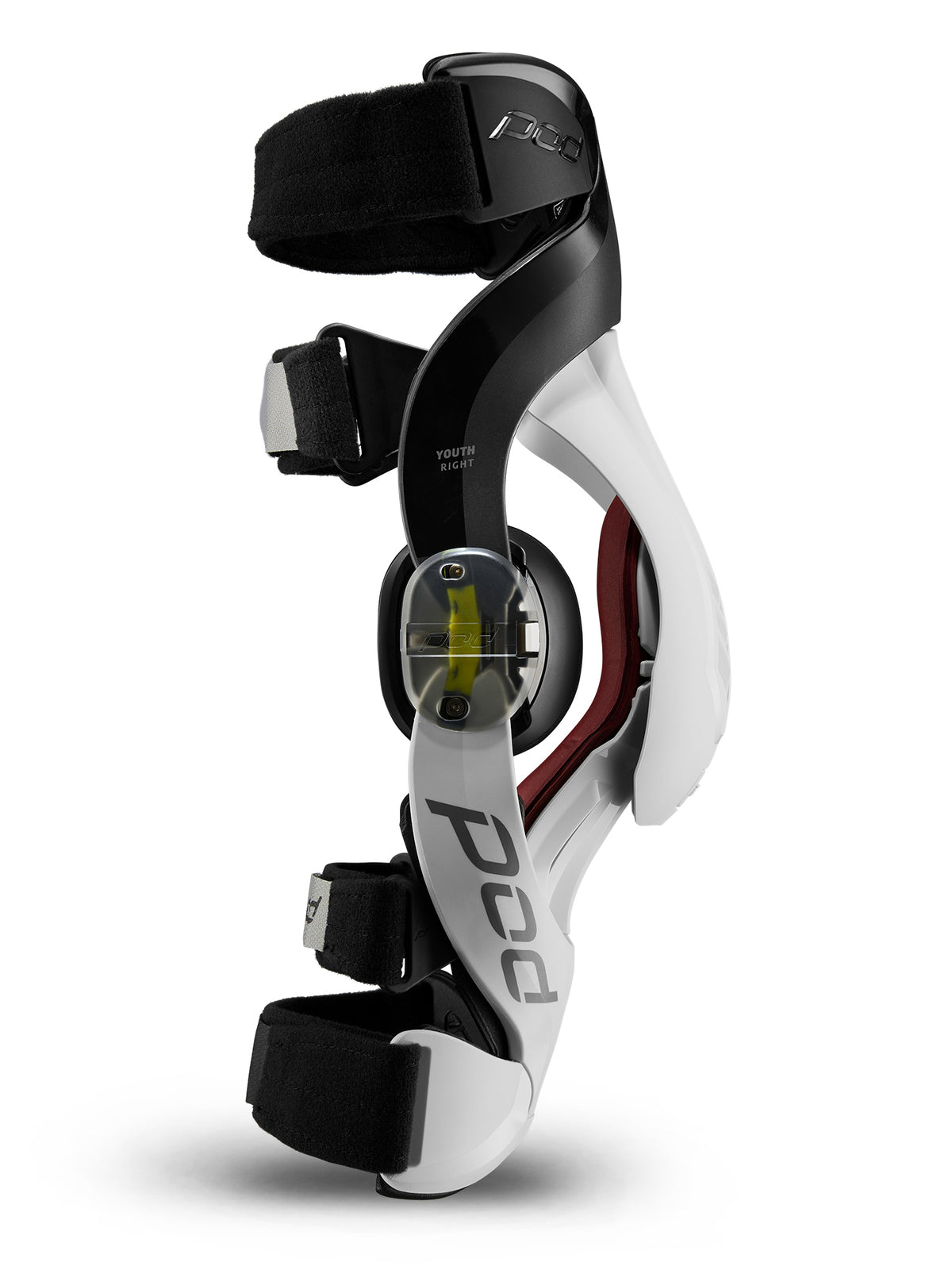 POD K4 3.0 Youth Right Knee Brace - Grey