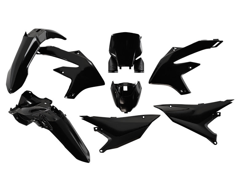 Rtech Plastic Kit 6 Piece - Black