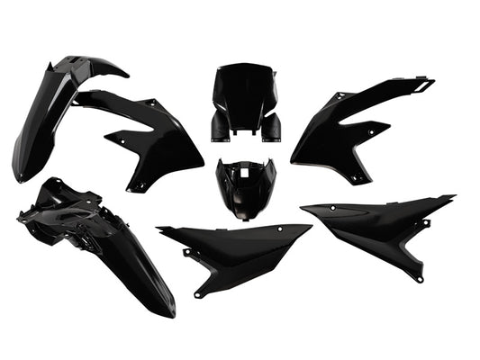 Rtech Plastic Kit 6 Piece - Black