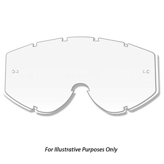 Progrip Clear Curved Lens - Suits 3309 Rapid Goggles
