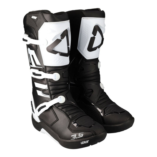 Leatt 3.5 Junior Boots - Black / White