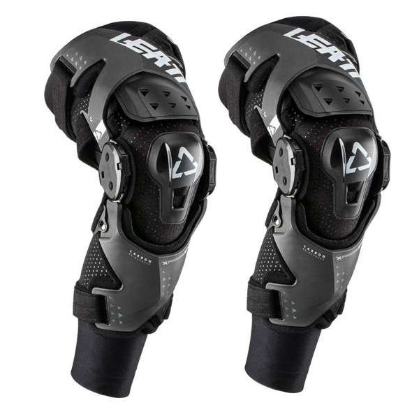Leatt X-Frame Hybrid Knee Brace (Pair) - Black