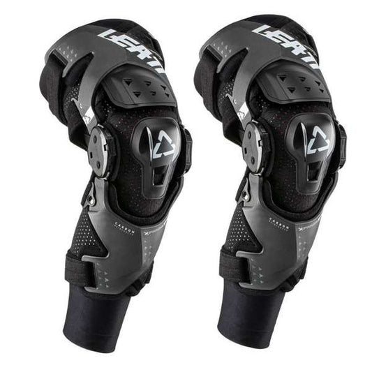 Leatt X-Frame Hybrid Knee Brace (Pair) - Black