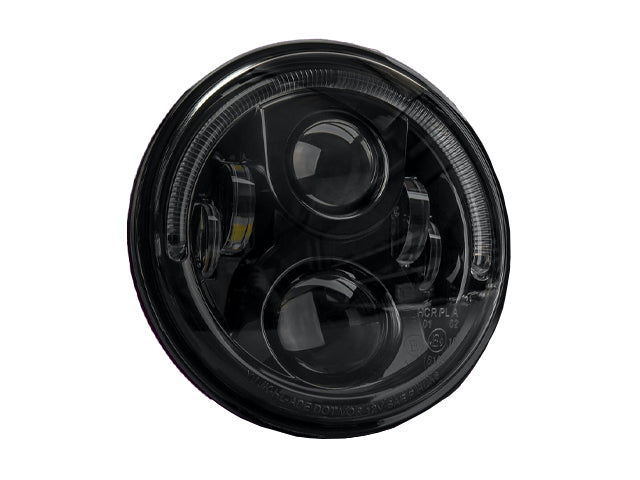 Stedi 7 Inch Carbon - Black LED Headlight