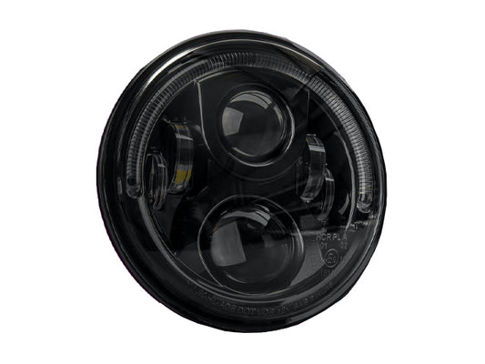 Stedi 7 Inch Carbon - Black LED Headlight