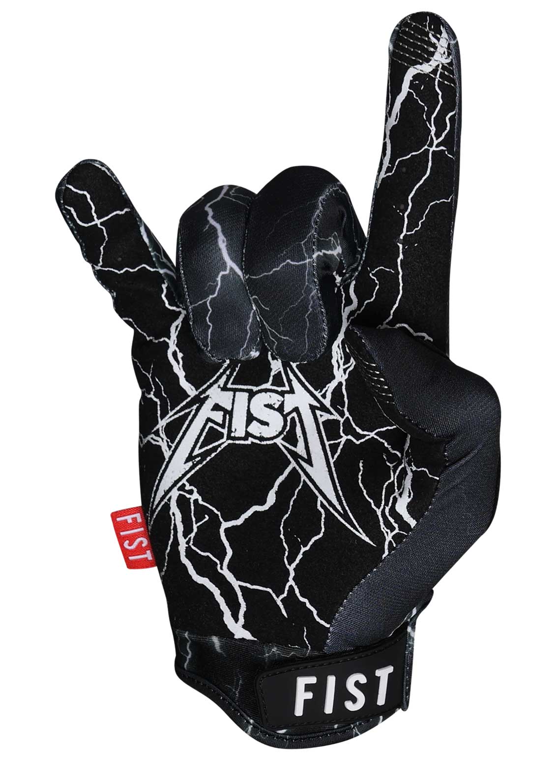 Fist Chapter 28 Lightning Gloves - Black / White