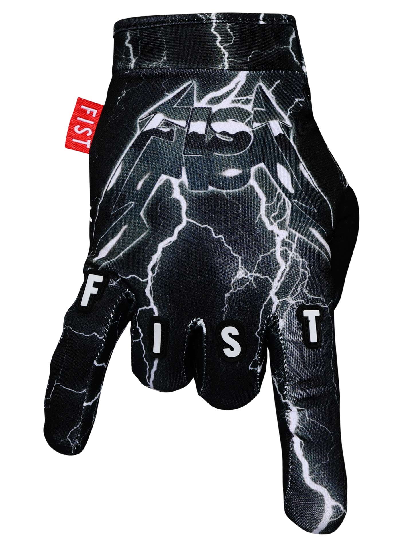 Fist Chapter 28 Lightning Gloves - Black / White