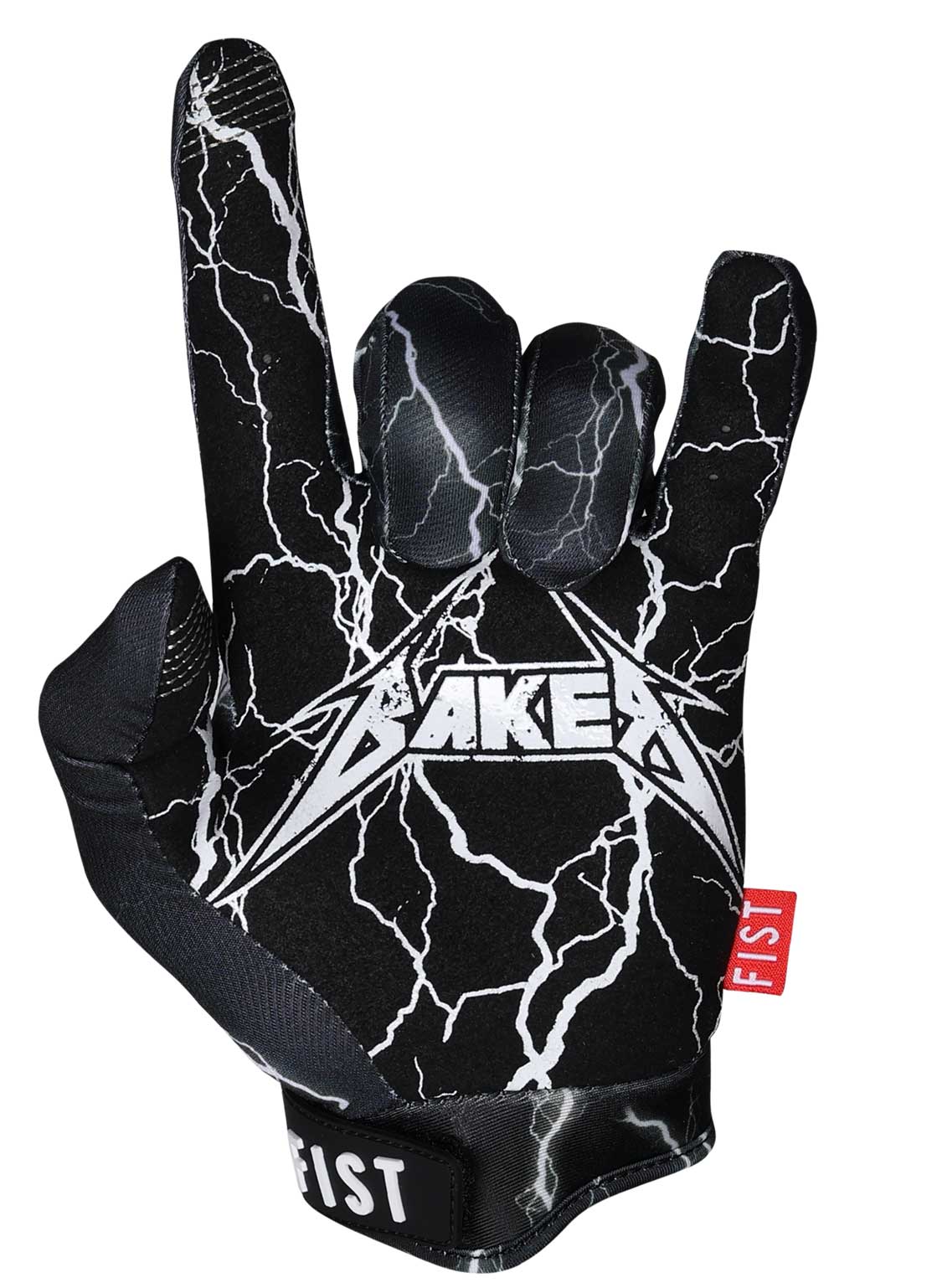 Fist Chapter 28 Lightning Gloves - Black / White