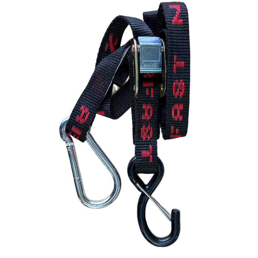 Aerofast MC2K Karabiner Tie Down 25mm - Black (2 pack)