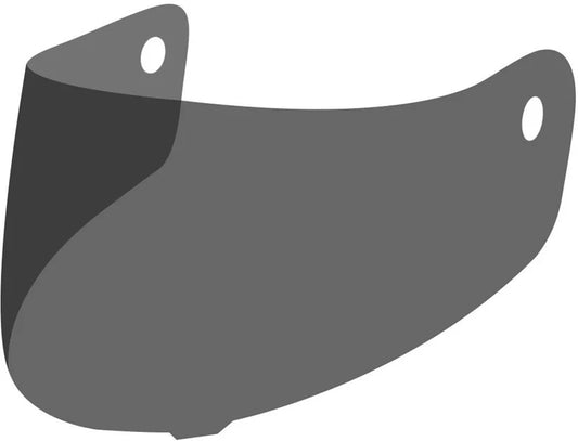 M2R Bubble Visor Fits Uni Open Face Helmet - Dark Tint