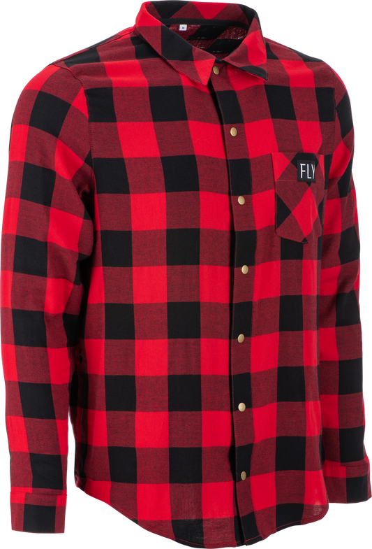 Fly Tek Flannel - Red / Black