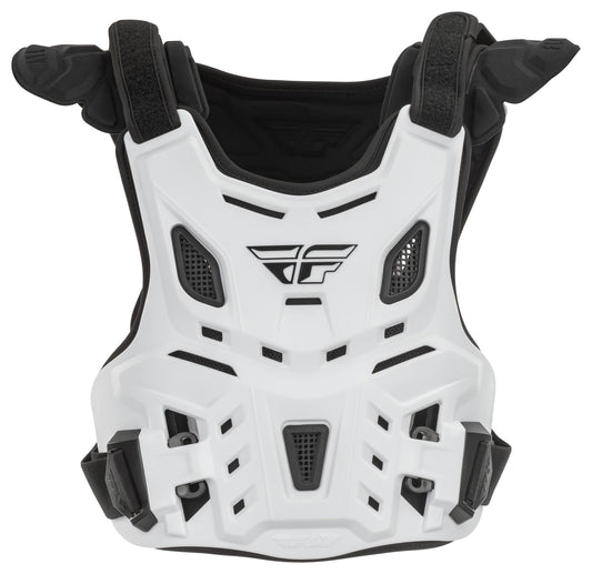 Fly Revel Roost Guard Armour Race Youth - White