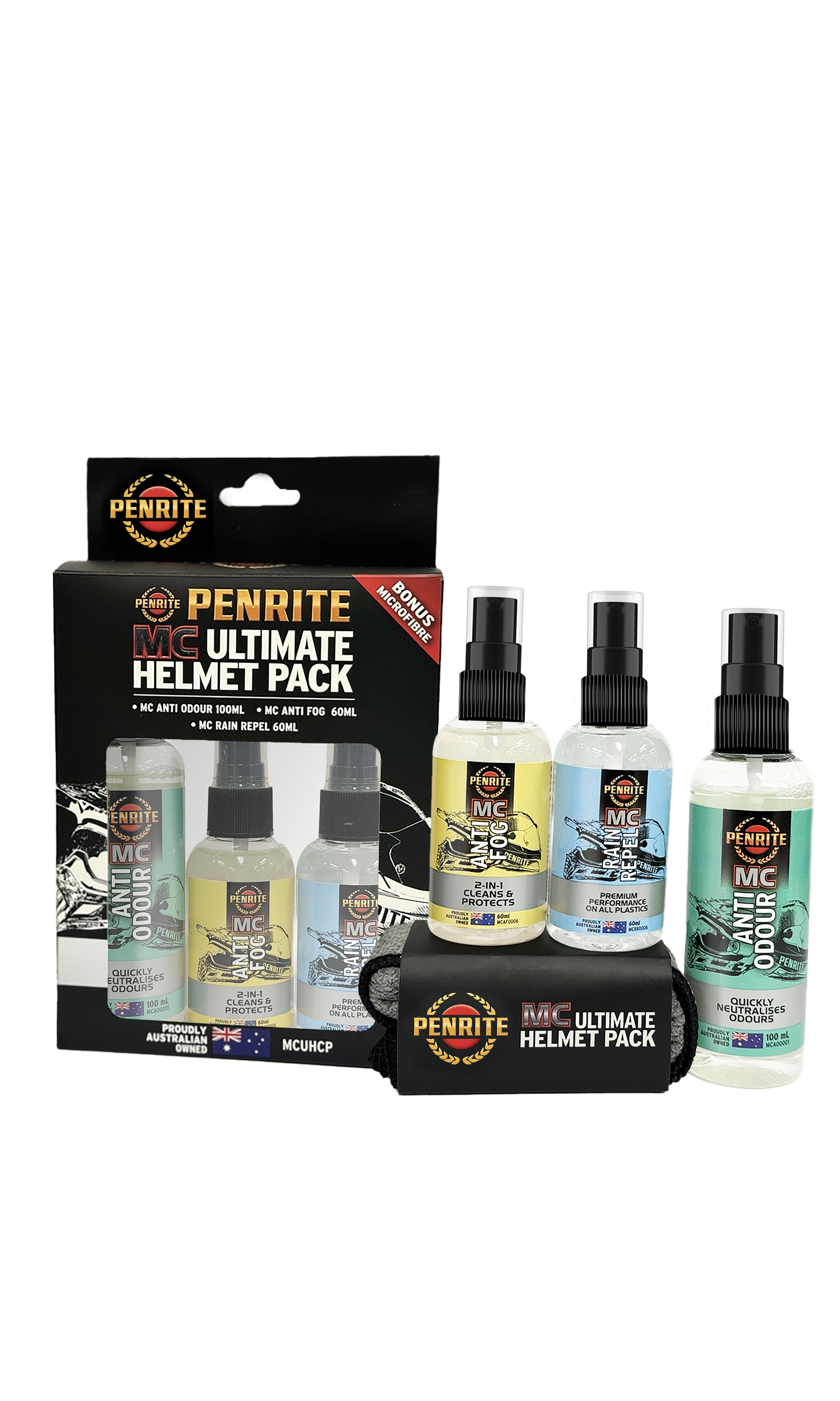 Penrite MC Ultimate Helmet Care Pack
