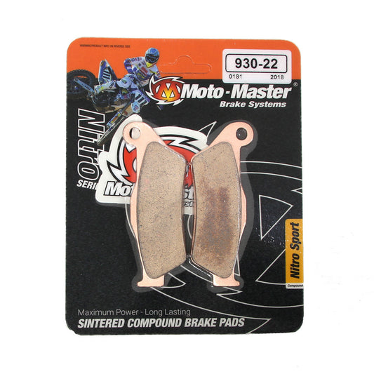 Moto-Master Nitro Sport Front Brake Pads
