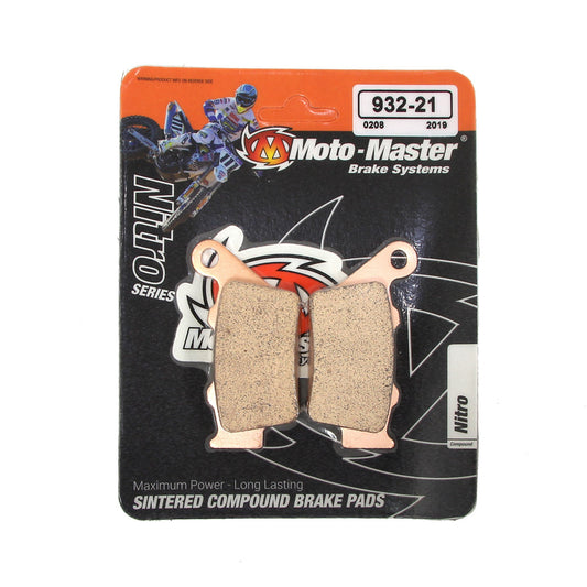 Moto-Master Nitro Rear Brake Pads