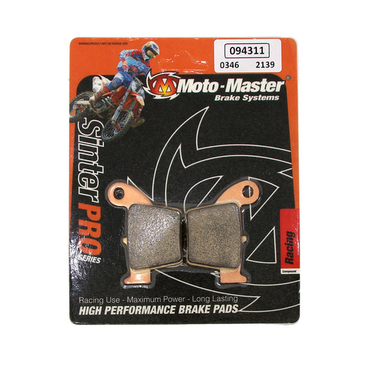 Moto-Master SinterPro Racing Front Brake Pads