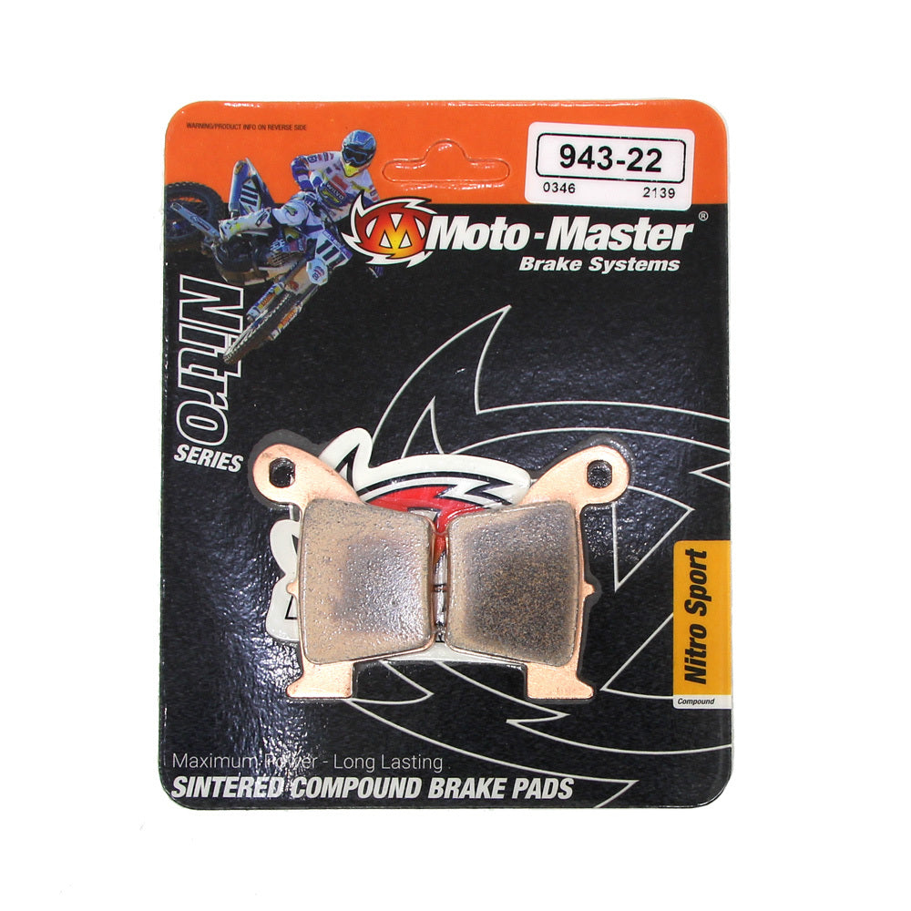 Moto-Master Nitro Sport Front Brake Pads