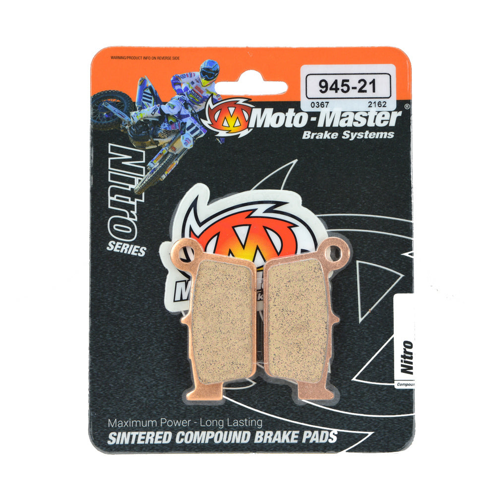 Moto-Master Nitro Rear Brake Pads