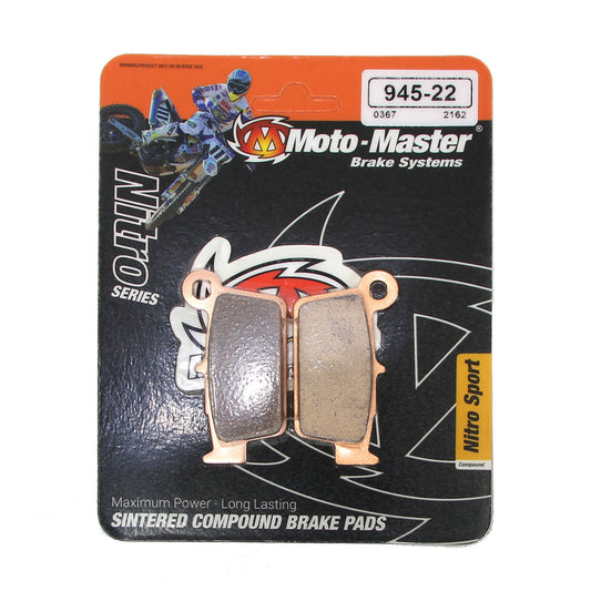 Moto-Master Nitro Sport Rear Brake Pads