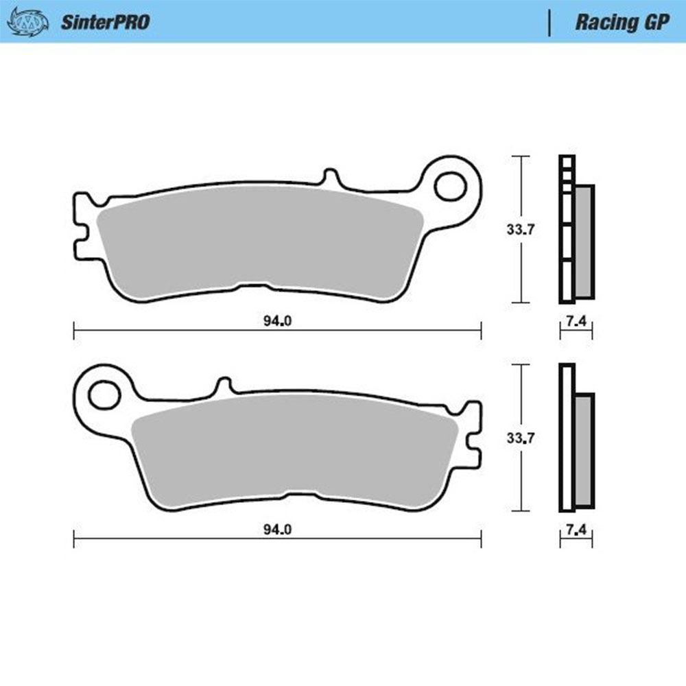 Moto-Master SinterPro Racing GP Front Brake Pads