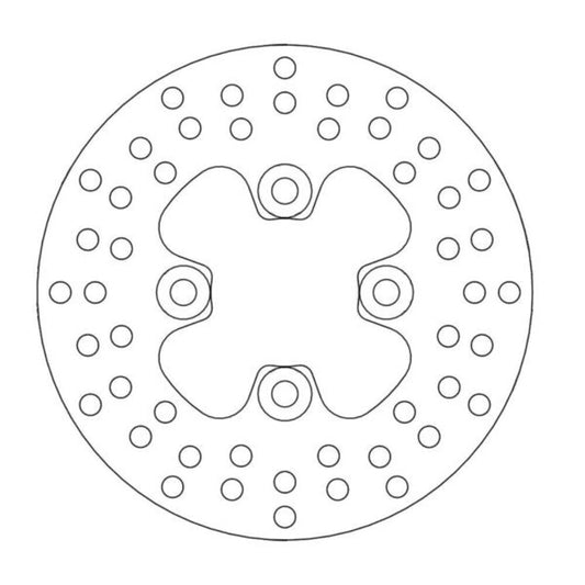Moto-Master Left Front Round Series Disc