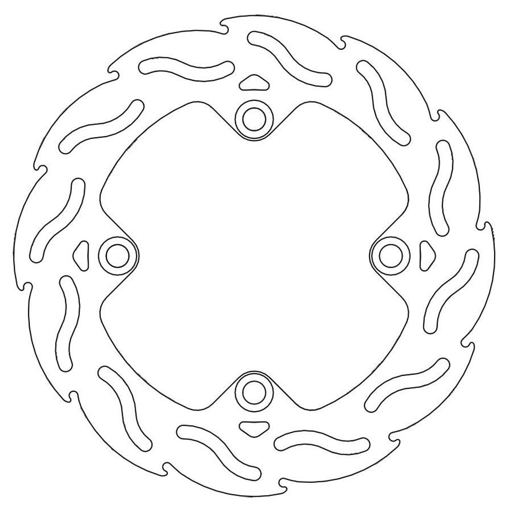 Moto-Master Rear Flame Series Disc