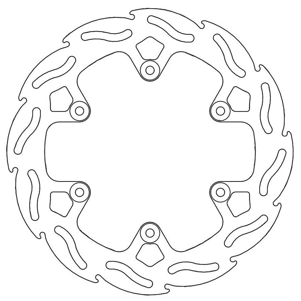Moto-Master Rear Flame Series Disc