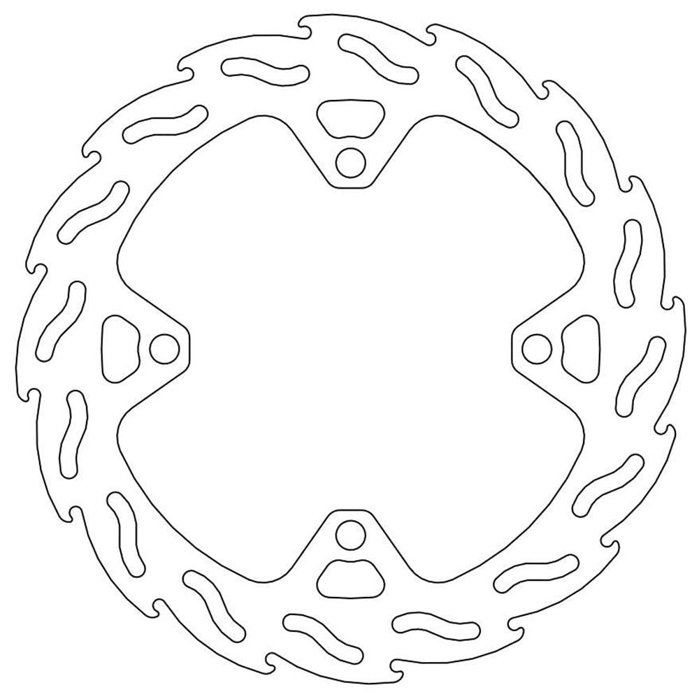 Moto-Master Rear Flame Series Disc