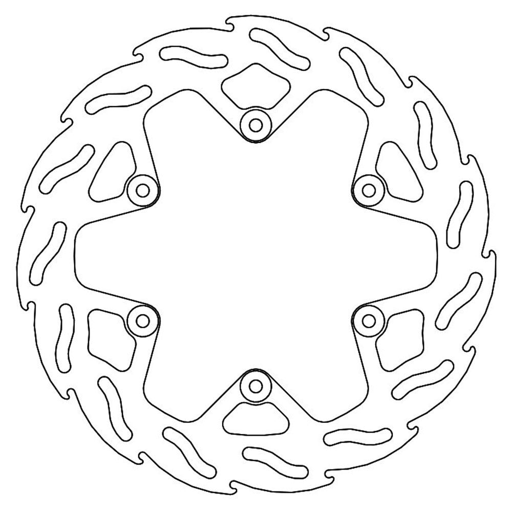 Moto-Master Rear Flame Series Disc
