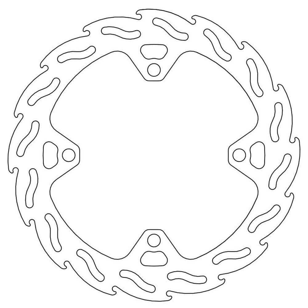 Moto-Master Rear Flame Series Disc