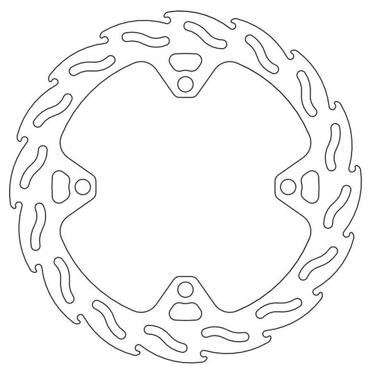 Moto-Master Rear Flame Series Disc