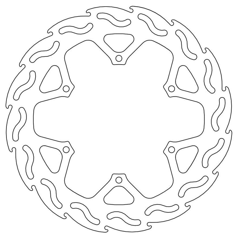 Moto-Master Rear Flame Series Disc