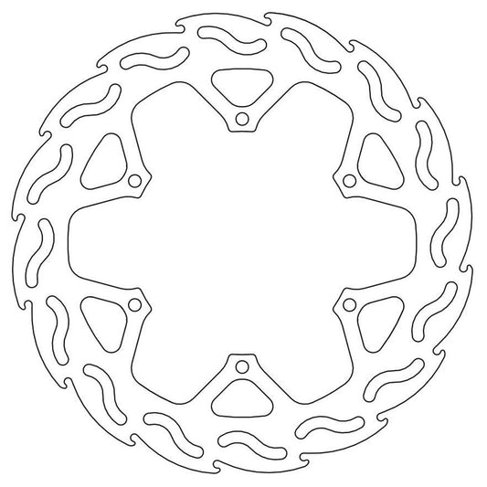 Moto-Master Rear Flame Series Disc
