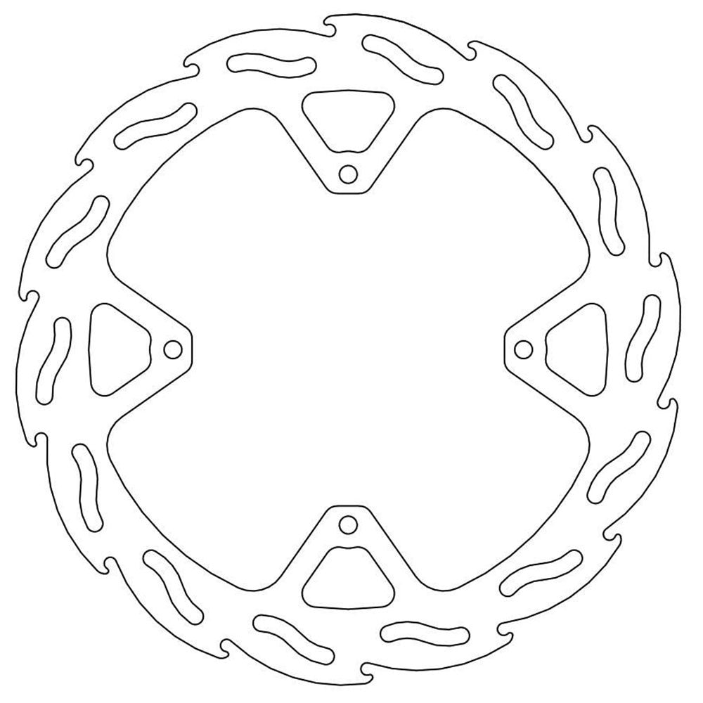 Moto-Master Rear Flame Series Disc