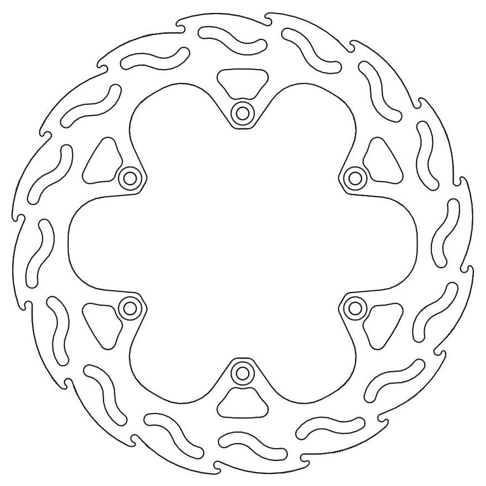 Moto-Master Rear Flame Series Disc